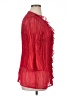 NY Collection Red 3/4 Sleeve Blouse Size XL - photo 4