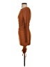 Lulus Solid Brown Casual Dress Size S - photo 5