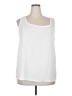 Loveappella White Sleeveless Blouse Size 2X - photo 1