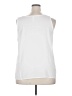 Loveappella White Sleeveless Blouse Size 2X - photo 2