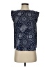 Monteau Blue Sleeveless Blouse Size S - photo 1