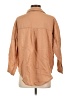 Assorted Brands Tan 3/4 Sleeve Button-Down Shirt Size S - photo 2