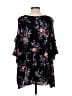 Bobeau 100% Polyester Black 3/4 Sleeve Blouse Size 2X - photo 2