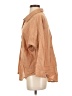 Assorted Brands Tan 3/4 Sleeve Button-Down Shirt Size S - photo 5