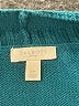 Talbots Outlet 100% Cotton Teal Cardigan Size L - photo 7