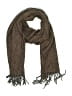 Lands' End Houndstooth Brown Scarf One size - photo 1
