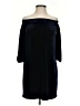 Vince Camuto Solid Black Cocktail Dress Size XS - photo 1