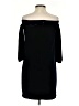 Vince Camuto Solid Black Cocktail Dress Size XS - photo 2