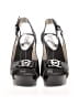 MICHAEL Michael Kors 100% Leather Black Wedges Size 5 1/2 - photo 2