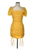 Love Tree 100% Polyester Yellow Cocktail Dress Size L - photo 1