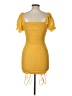 Love Tree 100% Polyester Yellow Cocktail Dress Size L - photo 2