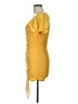 Love Tree 100% Polyester Yellow Cocktail Dress Size L - photo 5