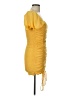 Love Tree 100% Polyester Yellow Cocktail Dress Size L - photo 4