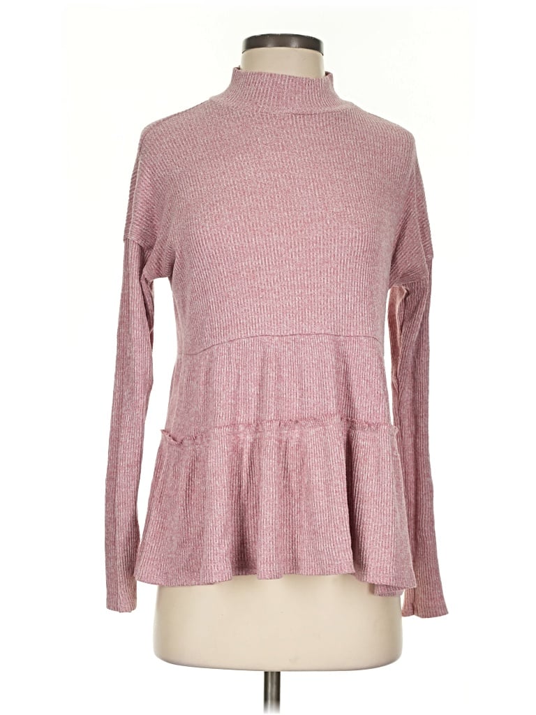 Pre-owned Maurices Turtleneck Sweater In Pink