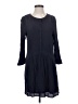 Hinge 100% Polyester Blue Casual Dress Size S - photo 1