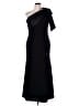 Betsy & Adam Solid Black Cocktail Dress Size 14 - photo 1