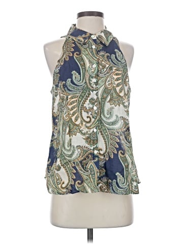 MNG Sleeveless Blouse (view 1)