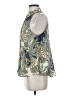 MNG Blue Sleeveless Blouse Size 4 - photo 5