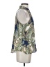MNG Blue Sleeveless Blouse Size 4 - photo 4