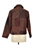 Barn Fly Paisley Color Block Jacquard Burgundy Jacket Size M - photo 2