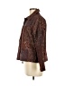 Barn Fly Paisley Color Block Jacquard Burgundy Jacket Size M - photo 5