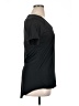 Marika Solid Black Active T-Shirt Size XL - photo 4