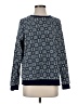 Uniqlo 100% Polyester Print Blue Pullover Sweater Size S - photo 1