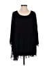 Bali 100% Polyester Black 3/4 Sleeve Blouse Size XXL - photo 1