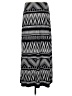 Chico's Chevron-herringbone Black Casual Skirt Size Med (1) - photo 2