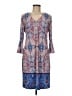 Nicole Miller Paisley Blue Casual Dress Size 8 - photo 1