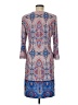 Nicole Miller Paisley Blue Casual Dress Size 8 - photo 2