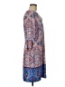 Nicole Miller Paisley Blue Casual Dress Size 8 - photo 4