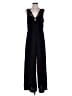Trixxi 100% Polyester Solid Black Jumpsuit Size XL - photo 1