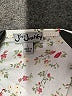 J for Justify 100% Polyester Floral White Romper Size L - photo 4