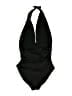 Old Navy Solid Black One Piece Swimsuit Size M - photo 2