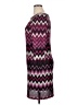 Studio One Chevron-herringbone Purple Casual Dress Size 14 (petite) - photo 5