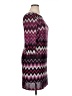 Studio One Chevron-herringbone Purple Casual Dress Size 14 (petite) - photo 4