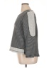 Karl Lagerfeld Paris 100% Cotton Stripes Gray Pullover Sweater Size XL - photo 5