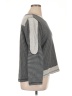 Karl Lagerfeld Paris 100% Cotton Stripes Gray Pullover Sweater Size XL - photo 4