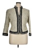 Eccoci Chevron-herringbone Ivory Blazer Size 16 - photo 1