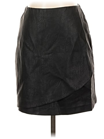 Club Monaco Faux Leather Skirt (view 1)