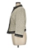 Eccoci Chevron-herringbone Ivory Blazer Size 16 - photo 5
