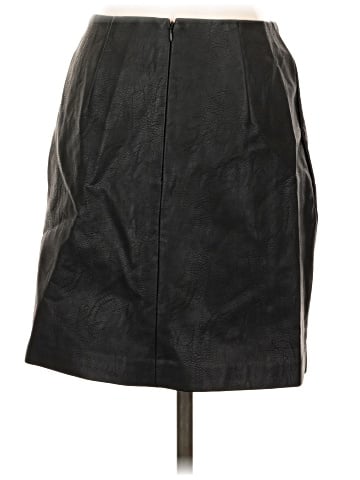 Club Monaco Faux Leather Skirt (view 2)