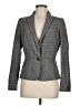 Banana Republic Houndstooth Gray Wool Blazer Size 6 - photo 1