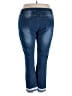 Unbranded Floral Blue Jeans Size 5XL - photo 2
