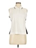 EP Pro 100% Polyester Ivory Sleeveless Blouse Size M - photo 1