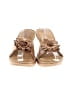 Nicole 100% Leather Tan Wedges Size 8 1/2 - photo 2