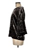 Supplies Black Long Sleeve Blouse Size M - photo 5