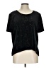 Teddi Black Short Sleeve Top Size 12 - photo 1
