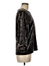 Supplies Black Long Sleeve Blouse Size M - photo 4
